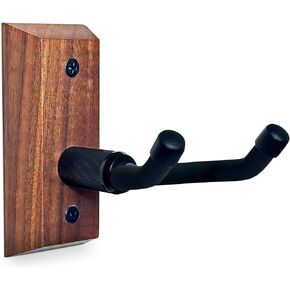 Ukulele Wall Mount Hanger, Black Walnut Hardwood Upgrade Ukulele Hanger Holder For Concert Pineapple Soprano Tenor Baritone Mandolin and Banjo, Ukulele Wall Hook Display For Home, Studio, Concert. in Kuwait