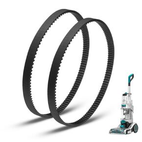 Replacement Belts for Hoover Smartwash FH52000, FH52001, FH52002, FH52002G, FH52004PC, FH52013, FH53000PC Automatic Carpet Cleaner (Pack of 2)