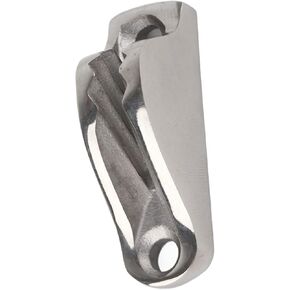 Boat Clam Cleat for Rope Acouto Rope Cleat Stainless Steel Boat Clam Cleat Rope Line Clamp Jam Grip Boat Hardware Parts Sailing Kayak Marine Accessories