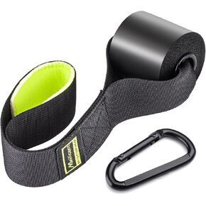 Door Anchor for Resistance Bands, Heavy Duty Padded Door Anchor System Door Hook, Must-Have Workout Exercise Bands Attachment Compatible for Loop Bands, Resistance Tube, Yoga Strap