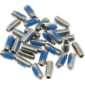 Maxmoral 30PCS 8mm Stainless Steel Flat Pedal Pin Upgrade Kit Mountain Bicycle Pedal Pin Kit