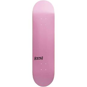 [CCS] Logo Skateboard Deck Pink 8.50"