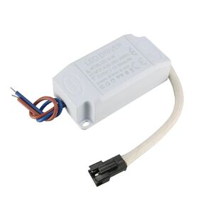 uxcell LED Driver 1-3W Constant Current 300mA AC 85-265V Output 3-12V External Power Supply LED Ceiling Lamp Transformer for Double-colored Light