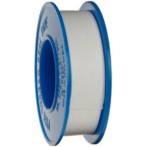 Dixon Valve & Coupling TTB50 PTFE Industrial Sealant Tape, -212 to 500 Degree Fahrenheit Temperature Range, 3.5mil Thick, 520" Length, 1/2" Width, White