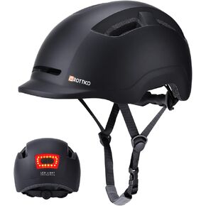 خوذة دراجة للبالغين مع ضوء - معتمدة مزدوجة لخوذة التزلج على الجليد وركوب الدراجات على الطرق in Kuwait