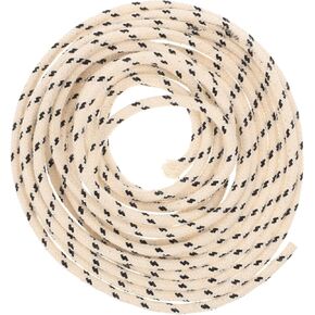 FOMIYES Oil Lamp Wicks Round Cotton Wick Cotton Replacement 3.5mm Wicks Candle Wicks Replacement Core Wicks for Kerosene Oil Lamp Lantern Candle Burner Stove Lighting and Decoration