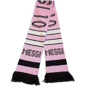 Messi Scarf | Leo Messi Soccer Fan Scarf | #10 GOAT | Premium Acrylic Knit