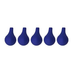 5pcs Silicone Bulb Dropper Silicone Silicone Dropper Bulb Eye Dropper Silicone Dropper Pipette Bulbs Blue Suction Pipette Dropper Bulb Rubber pipettes Straw Glass