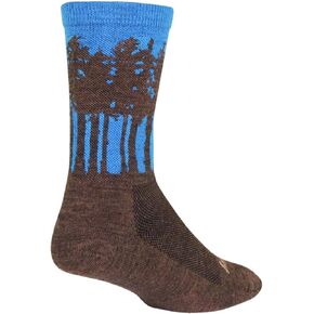 SockGuy 6in Wool Treeline Sock One Color, S/M