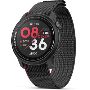 COROS PACE 3 Sport Watch GPS, Lightweight and Comfort, 17 Days Battery Life, Dual-Frequency GPS, Heart Rate, Navigation, Sleep Track, Training Plan, Run, Bike, and Ski (Ink Nylon)