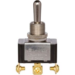 Morris 70270 Heavy Duty Momentary Contact Toggle Switch, SPDT, On-Off-(On), Screw Terminals