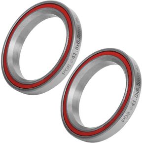 Yctze 2-Pack 41.8MM Heavy Duty Double Sealed Bearing Headset for Mountain Bike, BMX, MTB, Road - Replacement and Integrated Steering Stem Accessory