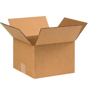 BOX USA 9x9x6 Corrugated Boxes, Small, 9L x 9W x 6H, Pack of 25 | Shipping, Packaging, Moving, Storage Box for Home or Business, Strong Wholesale Bulk Boxes