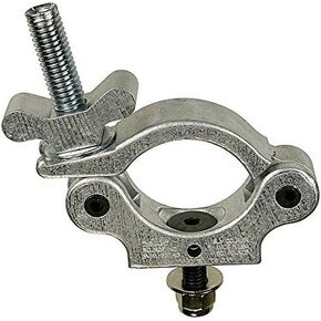 The Light Source Mega Slim Coupler w/ 3/8" Flat Head Bolt, Silver