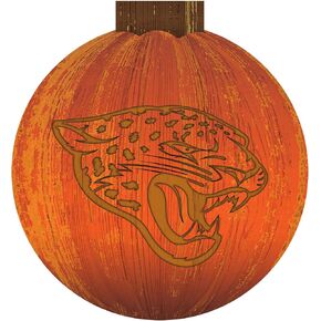 Jacksonville Jaguars 12'' Pumpkin Sign