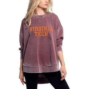 chicka-d Women's Burnout Crew Sweatshirt
