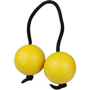 قطعتان من كرات Aslatuas الإيقاعية Kashaka، كرات هزازة يدوية من غرب أفريقيا لحفلات الأداء المسرحي، هزازات Aslatua للبالغين والمراهقين في الحفلات، العروض in Kuwait