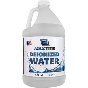 MAXTITE Type I Deionized Water Ultrapure Analytical Grade (1 Gallon)