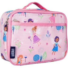 Wildkin Kids Insulated Lunch Box Bag for Boys & Girls, Reusable Kids Lunch Box is Perfect for Elementary, Ideal Size for Packing Hot or Cold Snacks for School & Travel Bento Bags (Fairy Garden)