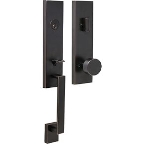 Weslock Leighton Entry Handle (Oil Rubbed Bronze)