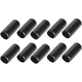 10Pcs Pool Tip Cover, Rubber Billiard Cue Tip Protector Durable Billiard Cue Tip Cover Portable Billiard Pool Cue Tip Protector for 12.5-13 Mm Tips