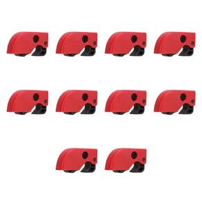 Breaker Lockout Device, Self Tightening Screw Circuit Breaker Lock Wide Application 10Pcs for Power