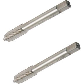 Aopin M9 x 1.25 حنفية يدوية مستدقة HSS مترية خيط أنثوي عالي السرعة من الفولاذ لليد/الآلة تستخدم صنبور لولبي مستقيم، للاستخدام في صنع خيوط جديدة، إعادة الخيوط التالفة والمحشورة، قطعة واحدة