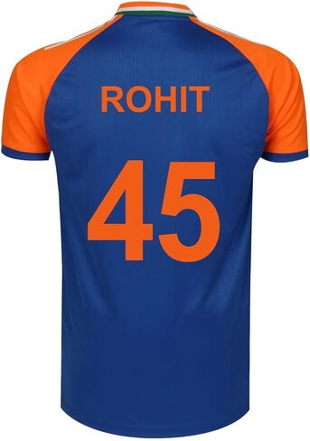 تي شيرت KNK Cricket India Jersey T20 WC 2024 مشجعين مشجعين، زي فريق الكريكيت للأطفال والكبار in Kuwait