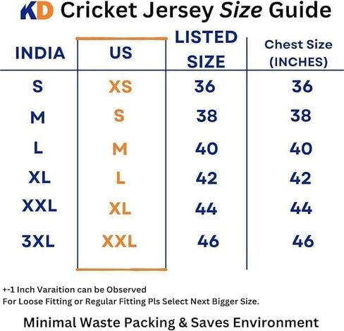 تي شيرت KNK Cricket India Jersey T20 WC 2024 مشجعين مشجعين، زي فريق الكريكيت للأطفال والكبار in Kuwait