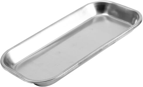 Surgical Tray,1pc Dental 201 Stainless Steel Medical Instrument Tray Useful Tool for Clinic Lab in Saudi Arabia