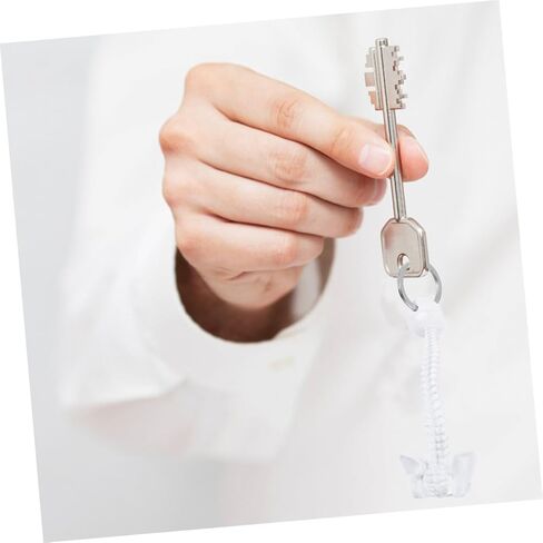 iplusmile Spine Keychain Spinal Cord Model Mini Vertebral Column Model Men Keychain Spine Model Keychain Holder Bone Rings Mens Keychains White Plastic Small Toy in Saudi Arabia