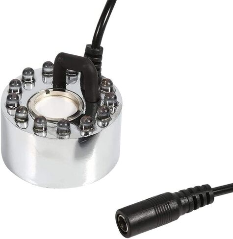 Mini Maker, 12 LED Mister Fogger Water Pond Fog Machine Atomizer Air Humidifier for, Christmas in Saudi Arabia