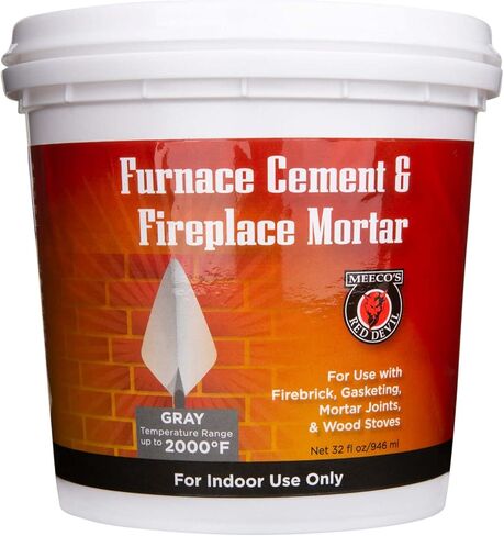 MEECO'S RED DEVIL فرن الاسمنت وملاط الموقد (3 عبوات) in Kuwait