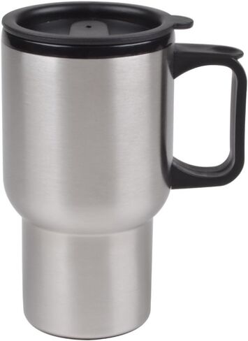 Driver Mug (Stainless Steel Outer) with PP Liner and Slider Lid Closure, 15 oz., Brushed Stainless in Saudi Arabia