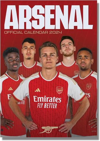 Arsenal London FC 2024 - A3-Posterkalender in Saudi Arabia