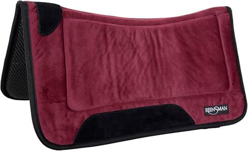 وسادة مسار كونتور مربعة من رينزمان مع قاعدة مبتذلة للغاية قابلة للتنفس وغير قابلة للانزلاق - وسادة سرج حصان مريحة ومتينة وممتصة للصدمات ومقاومة للأشعة فوق البنفسجية مع قناة تخفيف العمود الفقري in Kuwait