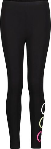 Calvin Klein Girls' Performance Leggings, Full Length Athletic Stretch Pants with Logo Design in Saudi Arabia
