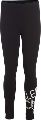 Calvin Klein Girls' Performance Leggings, Full Length Athletic Stretch Pants with Logo Design in Saudi Arabia