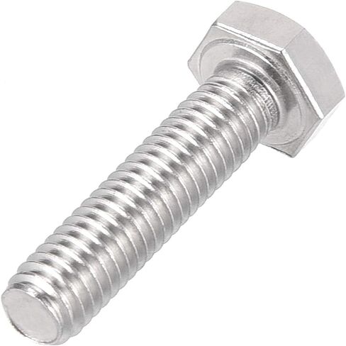 uxcell M6x16mm Hex Bolts 304 Stainless Steel Hexagon Left Hand Screw Bolt 4pcs in Saudi Arabia