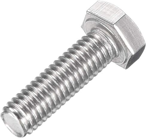 uxcell M6x16mm Hex Bolts 304 Stainless Steel Hexagon Left Hand Screw Bolt 4pcs in Saudi Arabia