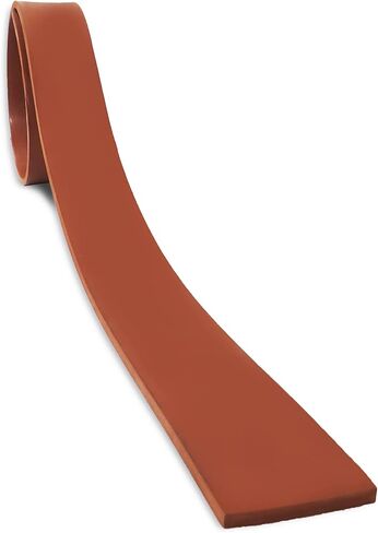 لوح مطاطي، سيليكون، عرض المطاط 4 بوصة، طول المطاط 2 قدم، سمك المطاط 1/16 بوصة، 40 أمبير، دعم عادي in Kuwait