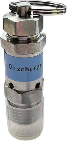 Stainless Steel 304 Safety Relief Valve, 1/4" NPT Male, 7.5 PSI Set Pressure, 1pc in Saudi Arabia