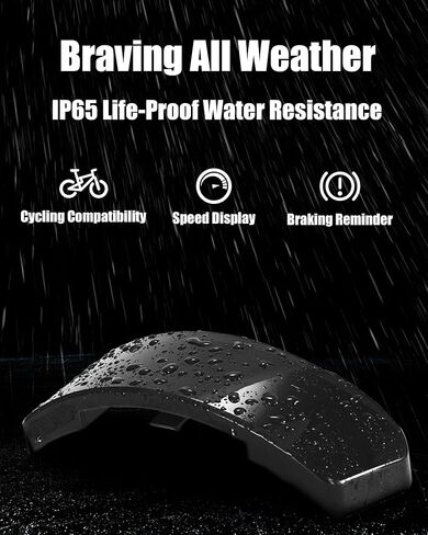 LED Pixel Helmet Display Screen: App-Controlled DIY Motorcycle & Bike Helmet Light, Rechargeable Bike Lights for Night Riding, Turn Signals, Speed Display & Alert, Motorcycle & Bike Helmet Accessories in Kuwait