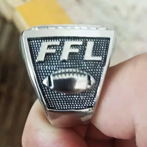 2022 Fantasy Football Ring Championship Ring Heavy FFL Champions Ring in Saudi Arabia