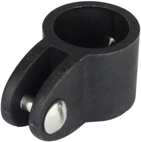 مجموعة أدوات تجهيزات علوية من Marine Bimini مقاس 2.54 سم من النايلون الأسود من شريحة الفك، ومفصلة سطح السفينة، وأغطية علوية 3 مجموعة فيونكة لقوارب الكاياك المكونة من 12 قطعة in Kuwait