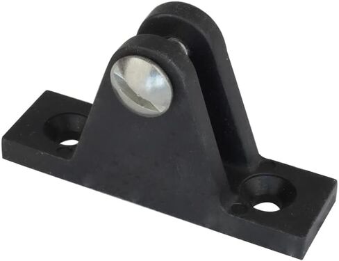 مجموعة أدوات تجهيزات علوية من Marine Bimini مقاس 2.54 سم من النايلون الأسود من شريحة الفك، ومفصلة سطح السفينة، وأغطية علوية 3 مجموعة فيونكة لقوارب الكاياك المكونة من 12 قطعة in Kuwait