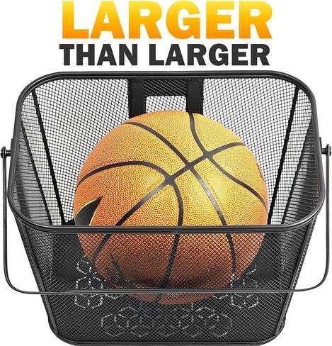 Scooter Basket Extra Large 70lb Loading Capacity Removable Front Basket for Man Adult with Water Holder Heavy Duty Quick Release Iron Mesh Basket with Handle Easy Assembly & Portable in Saudi Arabia