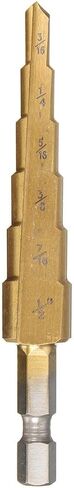 3Pcs HSS Step Drills 1/4 Inch Hex Shank 3/16-1/2 1/8-1/2 1/4-3/4 Inch in Saudi Arabia