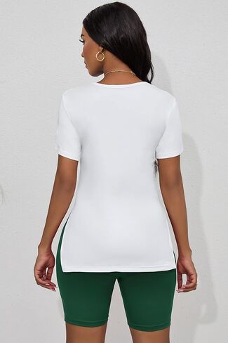 ملابس CLOCOR مكونة من قطعتين للسيدات بدلات رياضية صيفية للسيدات مكونة من قطعتين in Kuwait