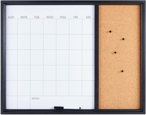 Towle Living Cork Board with 5 Push Pins for Home Office, Dorm Room, Bedroom, Kitchen, Classroom, Gray in Saudi Arabia